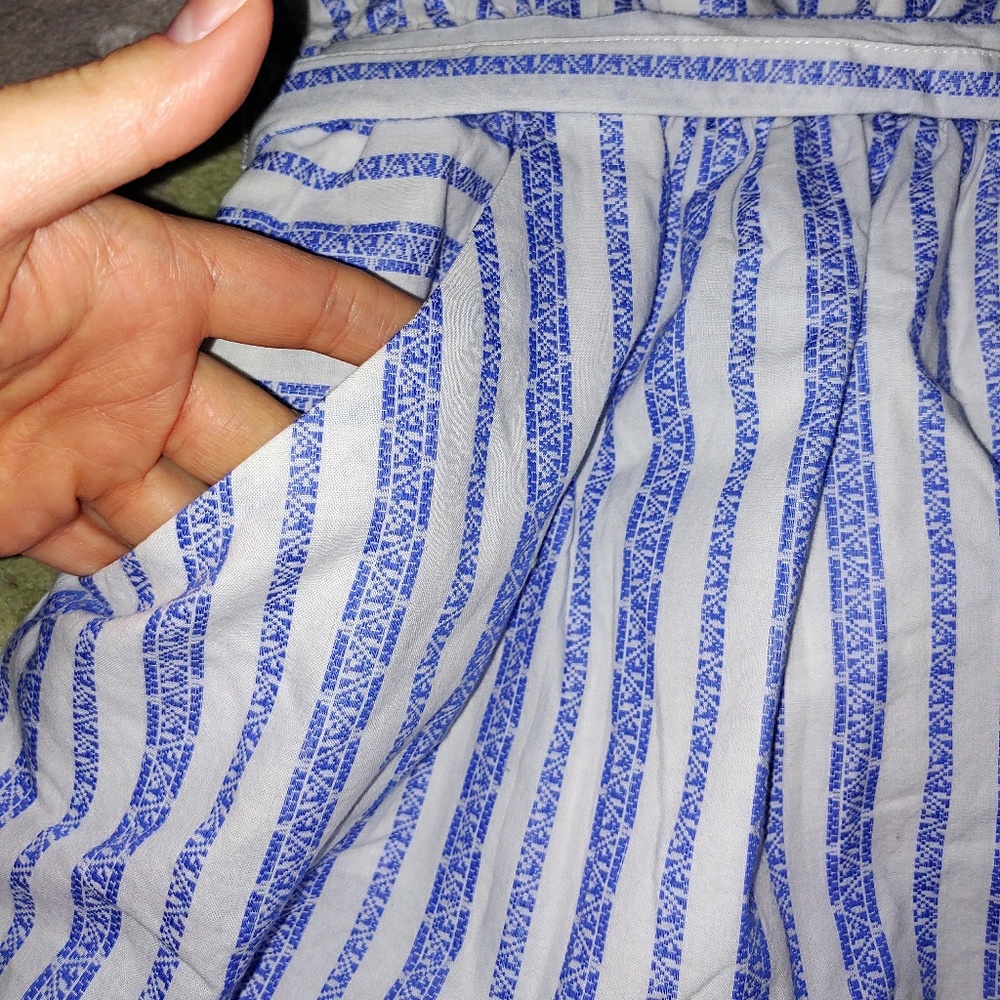 Used Merona Striped Dress - Picture 4 of 11